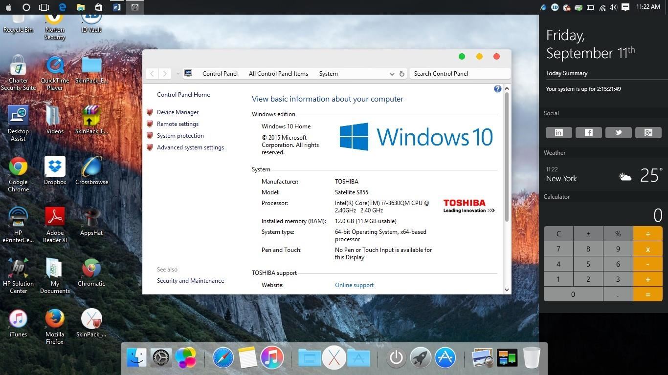 Mac Taskbar For Windows 8 Free Download